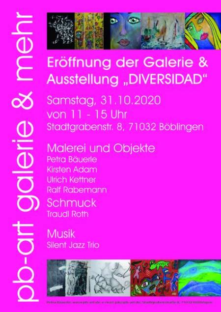pbart Galerie Boeblingen Elbenplatz 2020 Ausstellung 
