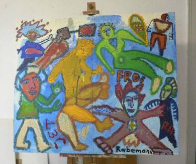 Galerie Rabemann Böblingen: "Die Geburt der Freude" Galerie Rabemann Böblingen: "Die Geburt der Freude"